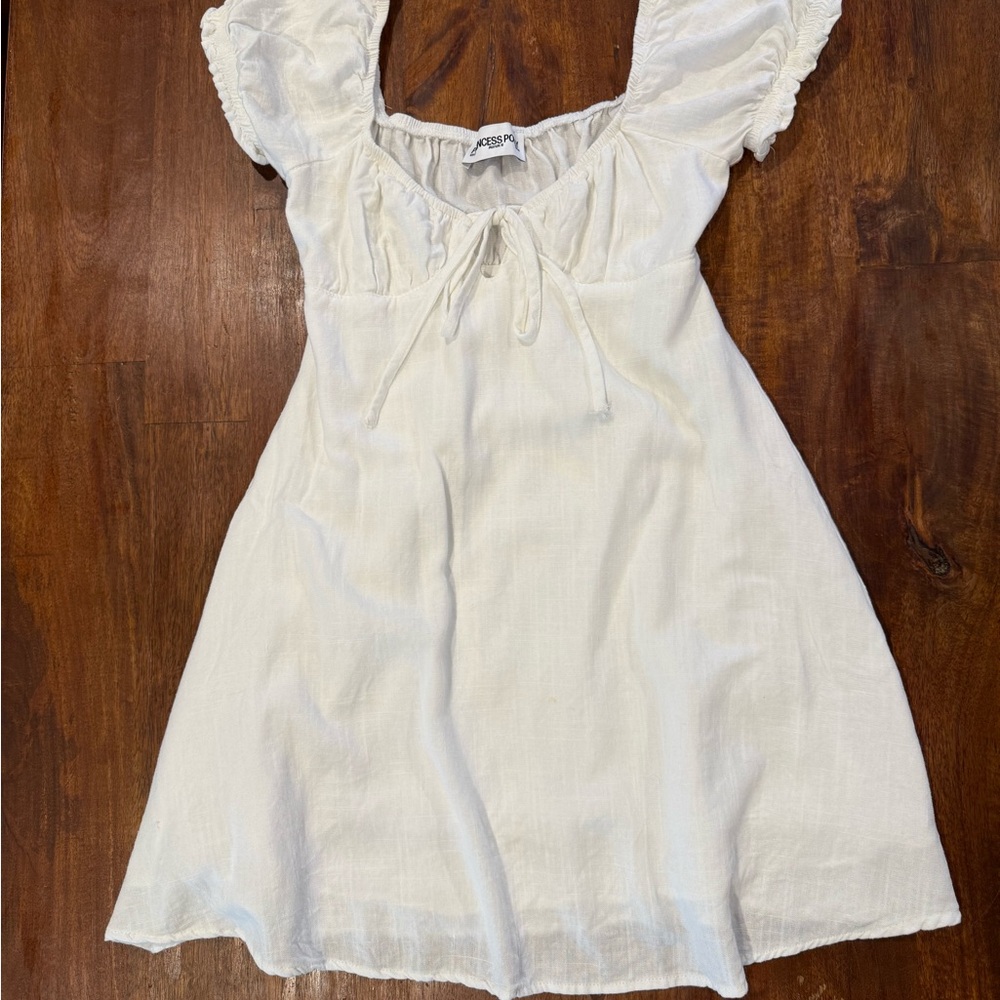 Princess Polly White Mini Dress